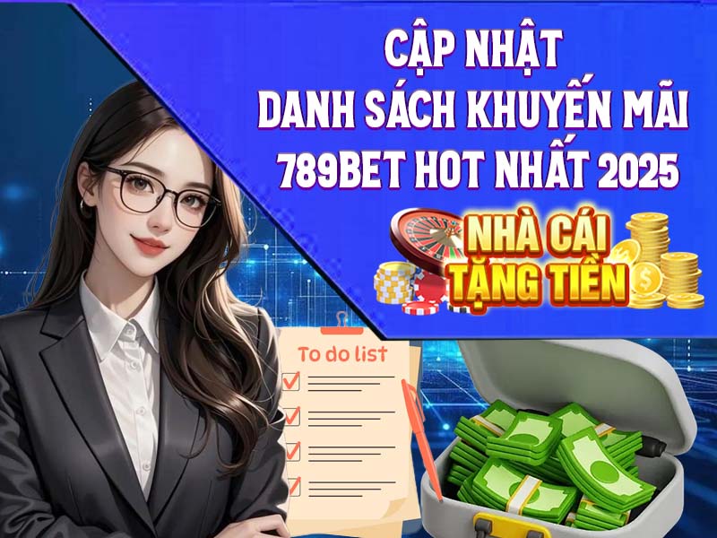 Cập nhật danh sách khuyến mãi 789Bet hot nhất 2025