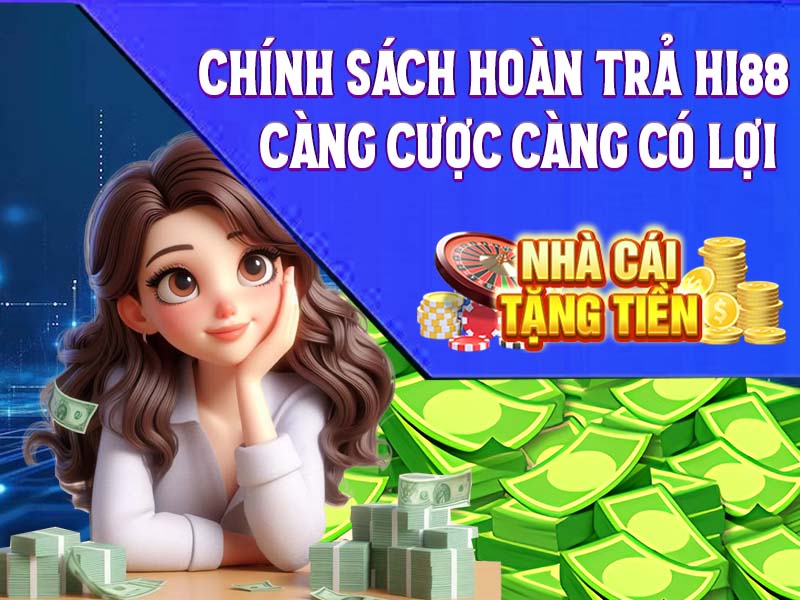Chính sách hoàn trả Hi88 – Càng cược càng có lợi