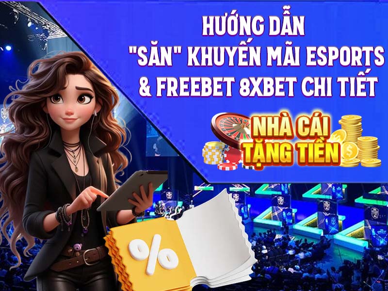 Hướng Dẫn "Săn" Khuyến Mãi Esports & Freebet 8XBet Chi Tiết