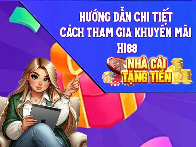 Hướng dẫn chi tiết cách tham gia khuyến mãi Hi88