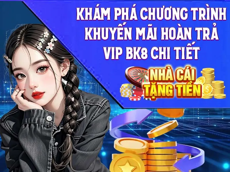 Khám phá chương trình khuyến mãi hoàn trả vip bk8 chi tiết