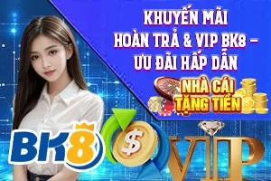 Bài viết về Khuyến mãi Hoàn Trả & VIP BK8
