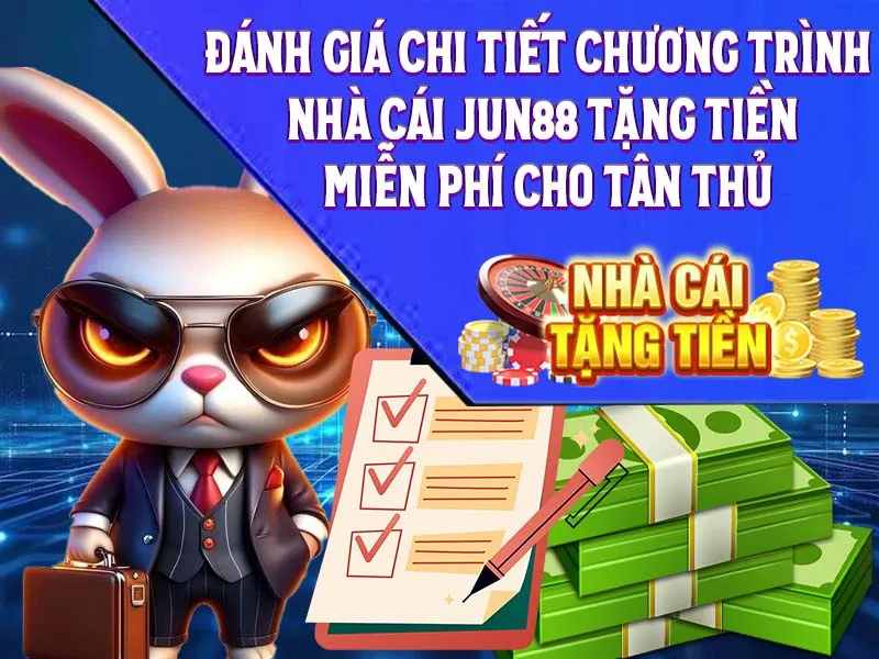 Đánh Giá Chi Tiết Chương Trình nhà cái Jun88 tặng tiền miễn phí cho Tân Thủ