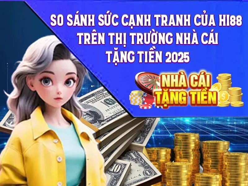 So sánh sức cạnh tranh của Hi88 trên thị trường Nhà cái tặng tiền 2025